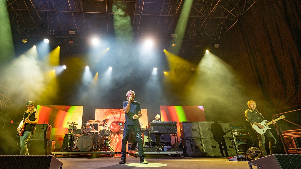 Deep Purple performing live