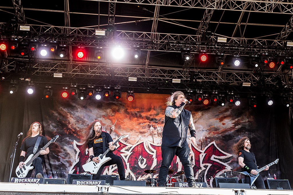 Exodus playing live