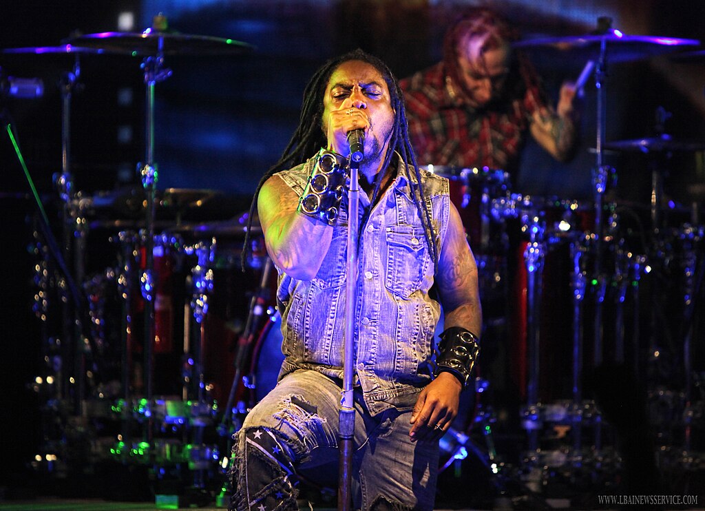 Sevendust playing live