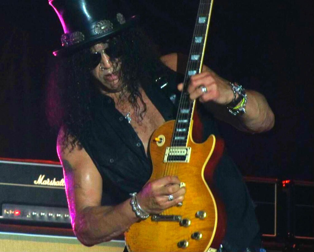 Slash, music artist, on tour